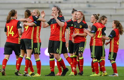 dames voetbal belgie